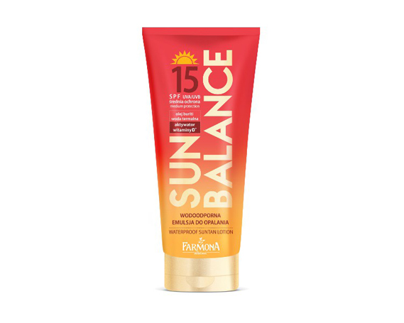 Farmona Sun Balance Водостойкий лосьон для загара SPF15