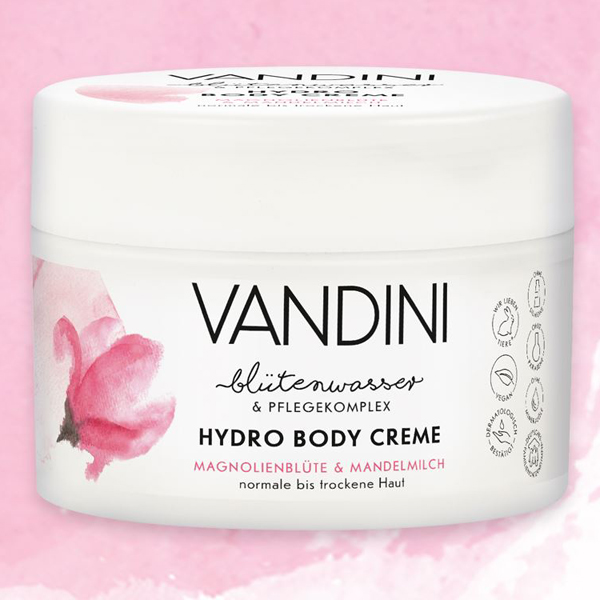 Aldo Vandini Vandini Hydro Крем для тела Цветок Магнолии & Миндальное Молоко