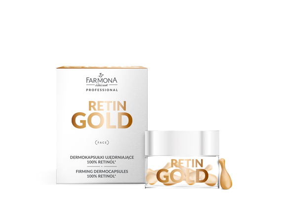 Farmona Professional RETIN GOLD  Концентрат Дермокапсулы придающий упругость 100% ретинол