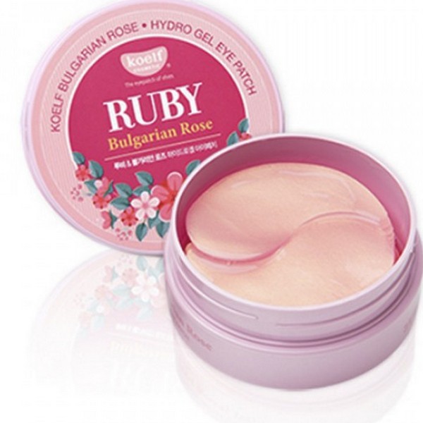 Koelf Набор патчей для век гидрогелевые Bulgarian Rose Hydrogel Eye Patch