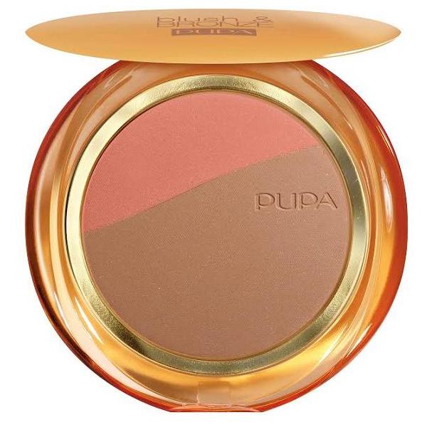 Pupa Румяна компактные и пудра бронзирующая Bronze & Blush