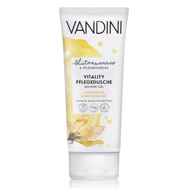 Aldo Vandini Vandini Vitality Гель для душа Цветок Ванили & Масло Макадамии
