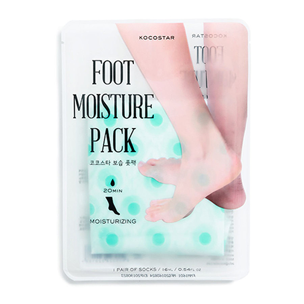 Kocostar Увлажняющая маска-уход для ног Мятная Foot moisture pack Mint