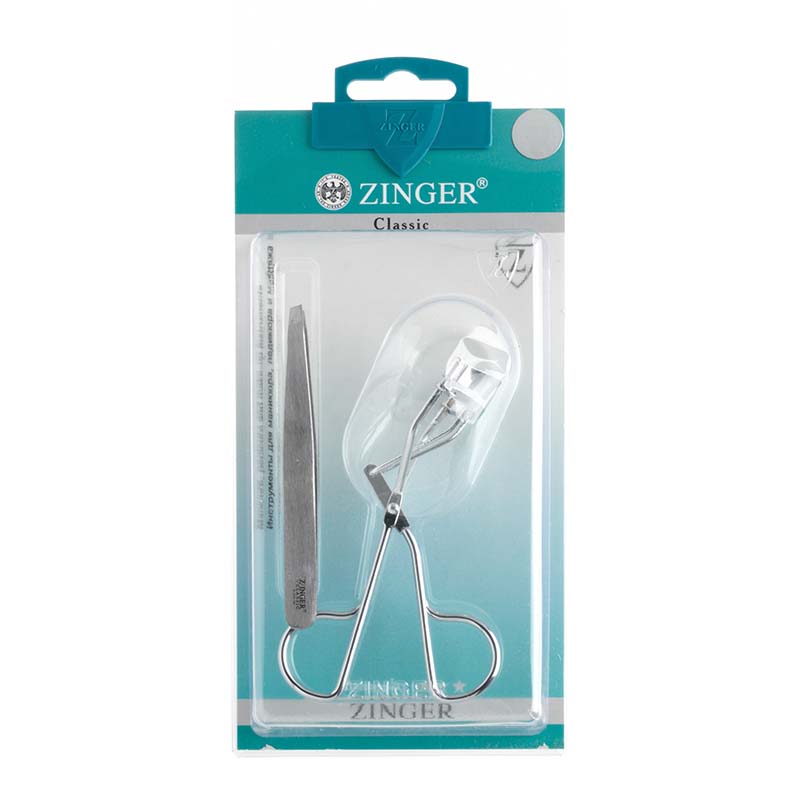 Zinger Набор для макияжа Зажим для ресниц + Пинцет