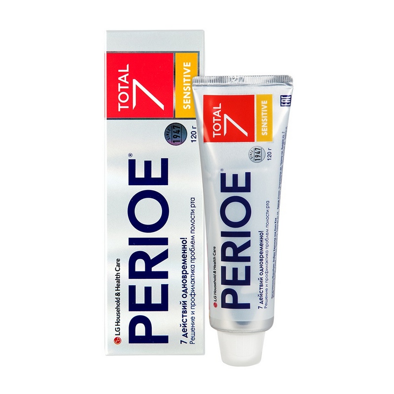 Perioe Зубная паста комплексного действие Total 7 Sensitive			