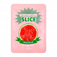 A'pieu Тканевые маски-слайсы Арбуз Watermelon Slice Sheet Mask