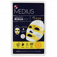 Medius Ninja Усиленная маска для лица Супер увлажнение и лифтинг  Super Moist Ninja Mask Lifting Yellow