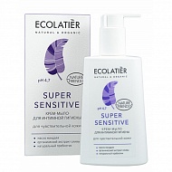 Ecolatier Крем-мыло для интимной гигиены Super Sensitive для чувствительной кожи