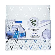 Vichy Набор Aqualia thermal Крем легкий + Сыворотка + Вода термальная минерализирующая В подарок