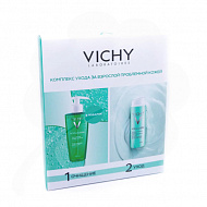Vichy Набор Normaderm  Глубоко очищающий гель для умывания + Уход корректирующий против несовершенств 24ч увлажнения