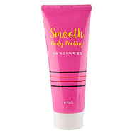 A'pieu Отшелушивающий гель для тела Smooth Body Peeling Pink