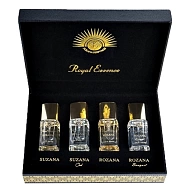 NORAN PERFUMES Royal Essence набор (парф. вода Suzana 15 мл. + Suzana Oud 15 мл. + Rozana 15 мл. + Rozana Bouquet 15 мл.)