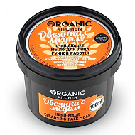 Organic Kitchen Мыло для лица очищающее ручной работы Овсянка с медом