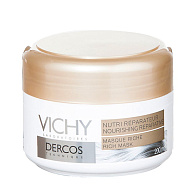 Vichy Dercos Technique Маска интесивная Питательно-восстанавливающий Для сухих и поврежденных волос