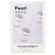 Missha Маска на тканевой основе  Airy Fit Sheet Mask Pearl