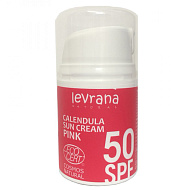 Levrana Солнцезащитный крем для тела Календула 50SPF