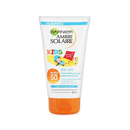 Garnier Ambre Solaire Kids Детский Водостойкий солнцезащитный крем SPF50