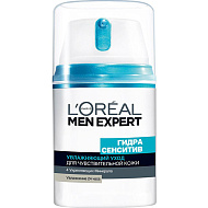 L'Oreal Paris Men Expert Уход увлажняющий для чувствительной кожи Гидра Сенситив