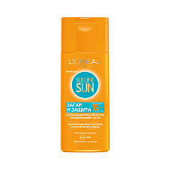 L'Oreal  Sublime Sun Молочко для тела Загар и Защита  солнцезащитное  SPF15