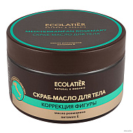 Ecolatier Скраб-масло для тела Коррекция фигуры Средиземноморский Розмарин