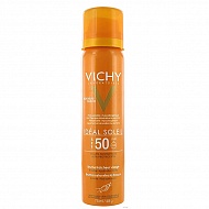 Vichy Capital Soleil Спрей-вуаль солнцезащитный освежающий для лица SPF 50