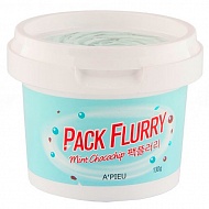 A'pieu Pack Flurry Маска-скраб для лица Mint chocochip