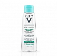 Vichy Purete thermale Мицеллярная вода с минералами Для жирной и комбинированной кожи