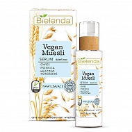 Bielenda Vegan muesli Увлажняющая сыворотка пшеница + овёс + кокосовое молоко