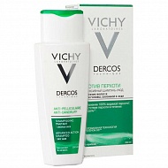 Vichy Dercos Technique Шампунь-уход интенсивный Против перхоти DS для чувствительной кожи головы