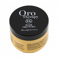 Fanola Oro Therapy 24k Oro Puro Восстанавливающая маска с кератином, аргановым маслом и микрочастицами золота