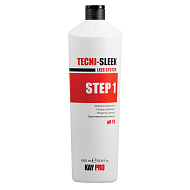 KayPro Tecni-Sleek Подготовительный шампунь для процедуры выпрямления волос Шаг 1