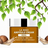 La Miso Ampoule Cream Snail Ампульный крем с экстрактом слизи улитки