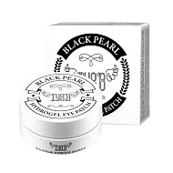 Iyoub Патчи для кожи вокруг глаз гидрогелевые Black pearl с черным жемчугом