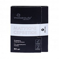 Viabeauty Матирующие салфетки для лица с Бамбуковым углем